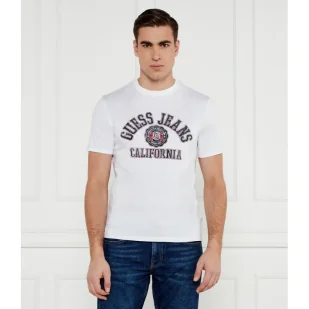 Guess Jeans T-shirt Slim Fit - Koszulki męskie - miniaturka - grafika 1