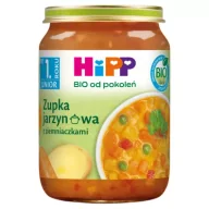 Dania dla dzieci - Hipp Junior Zupka jarzynowa z ziemniaczkami po 1. roku 250 g Bio - miniaturka - grafika 1