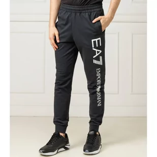 EA7 Spodnie dresowe | Regular Fit - Dresy męskie - miniaturka - grafika 1
