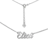 Naszyjniki - Naszyjnik srebrny Ag 925 imię Eliza ELIZA/CEL/R - miniaturka - grafika 1