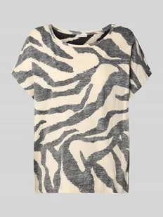 T-shirt o luźnym kroju z czystej bawełny - Koszulki i topy damskie - miniaturka - grafika 1