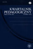 Czasopisma - Kwartalnik Pedagogiczny 12672023 - miniaturka - grafika 1