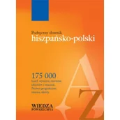 Książki do nauki języka hiszpańskiego - Wiedza Powszechna Podręczny słownik hiszpańsko polski - Wiedza Powszechna - miniaturka - grafika 1