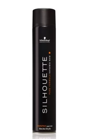 Schwarzkopf Silhouette Black Super Hold Hairspray lakier utrwalający do włosów 500ml