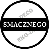 Scrapbooking - EKO-DECO, stempel, napis smacznego - miniaturka - grafika 1