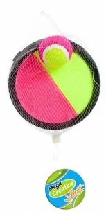 Gra łapacz 18 cm w siatce MC - EURO-TRADE - Zabawki i gry sportowe - miniaturka - grafika 1