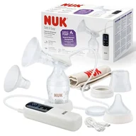 Laktatory - NUK Soft & Easy elektryczna pojedyncza pompka do mleka | z akumulatorem i miękkimi nasadkami na piersi | w zestawie butelka dla niemowląt NUK Perfect Match 150 ml | 1 sztuka - miniaturka - grafika 1