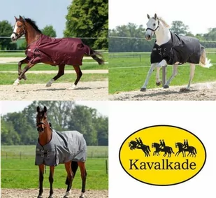 Kavalkade Derka padokowa 300g 1200D ALASKA IV - Derki dla konia - miniaturka - grafika 1
