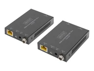 Złącza, przejściówki, adaptery - Przedłużacz/Extender DIGITUS HDMI 70m po skrętce Cat.5e/6/7 4K 60Hz PoC (Power over Cable) (zestaw) - miniaturka - grafika 1