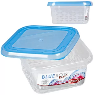 Kwadratowy Pojemnik Blue Box 0,45 L- 2045 Branq - Pojemniki kuchenne - miniaturka - grafika 1