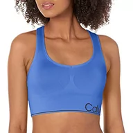 Biustonosze - Calvin Klein Performance Pf2t3958-wy9 mały biustonosz sportowy, Blue Wave, mały, Blue Wave, S - miniaturka - grafika 1