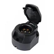 Akcesoria do przyczep i kamperów - Gniazdo przyczepy plastikowe 7 pin - miniaturka - grafika 1