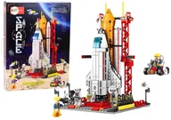 Klocki - Statek Kosmiczny Klocki Konstrukcyjne Kosmos Rakieta Platforma Startowa 500 el. - miniaturka - grafika 1