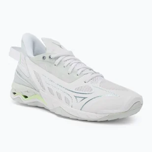 Buty do piłki ręcznej damskie Mizuno Wave Mirage 5 white/glacial ridge/patinagreen - Buty sportowe damskie - miniaturka - grafika 1