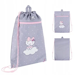 WOREK NA BUTY SZKOLNY DLA DZIEWCZYNKI HELLO KITTY KITE - Worki na buty - miniaturka - grafika 1