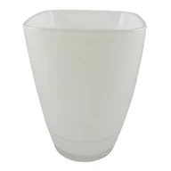 Donice - Osłonka szklana AMARANTA biały - miniaturka - grafika 1