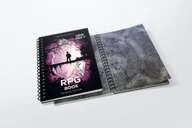 Akcesoria do gier planszowych - Księga Rpg A4 - siatka heksagonalna - miniaturka - grafika 1