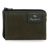 Koszulki i topy damskie - Pepe Jeans Hilltop Portfel z Kartką, Jedyny w swoim rodzaju, zielony, única, Portfel z kartą - miniaturka - grafika 1
