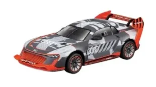 Race Audi S1 E-Tron Quattro Grey 1:43 BBURAGO - Samochody i pojazdy dla dzieci - miniaturka - grafika 1