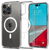 Etui i futerały do telefonów - Etui SPIGEN Ultra Hybrid Mag MagSafe do Apple iPhone 14 Pro Biały - miniaturka - grafika 1