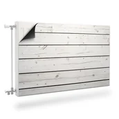 Dekoracje domu - Mata MAGNETYCZNA Na Kaloryfer Białe Deski Imitacja Drewna 120cm x 60cm - miniaturka - grafika 1