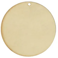 Wyposażenie pokoiku dziecięcego - Koło 10 cm sklejka Kółko pełne z dziurką do zawieszania Scrabki gr. 3 / iksber - miniaturka - grafika 1