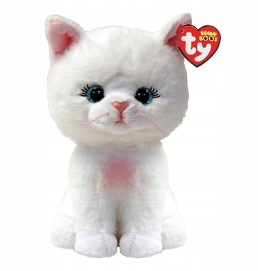 Boos Amelia - biały kot 15cm