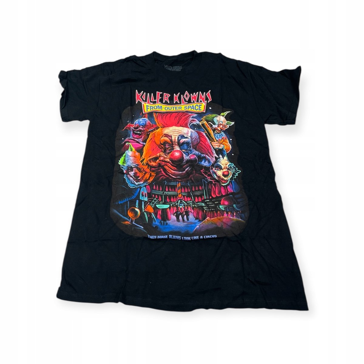 Koszulka T-shirt damska okrągły dekolt SPENCER'S Killer Klowns S
