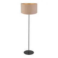 Lampy stojące - Lampa podłogowa Goldie 1 x E27 beżowa - miniaturka - grafika 1