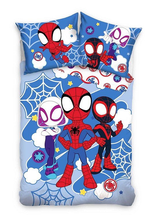 Pościel Dziecięca Spidey Spiderman 160x200cm Spider-man Pająk Marvel