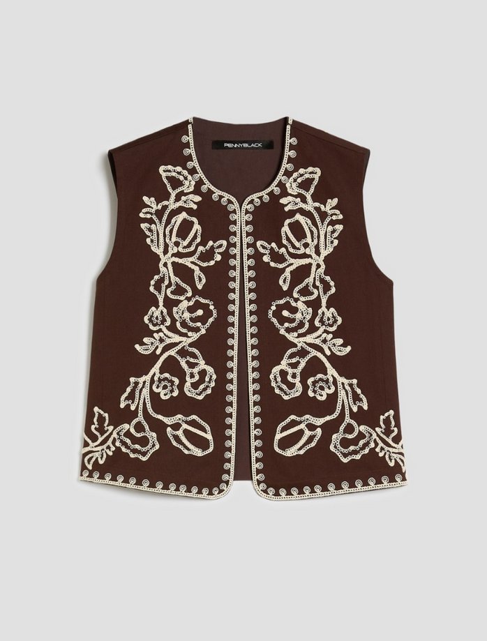 gilet damskie testa di moro
