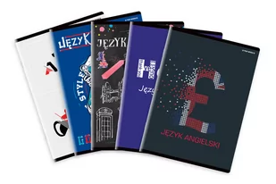 brulion a5 z marginesem język angielski - Zeszyty szkolne - miniaturka - grafika 1