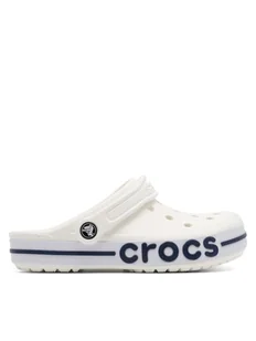 Crocs Klapki BAYABAND CLOG 205089-126 Biały - Klapki i japonki damskie - miniaturka - grafika 1