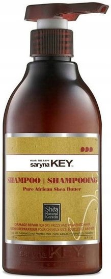 Szampon Regenerujący 500 ml Saryna Key Damage Repair Włosy Suche Nawilża