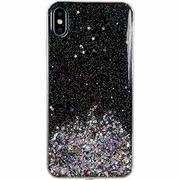 Etui i futerały do telefonów - Wozinsky Star Glitter błyszczące etui pokrowiec z brokatem Samsung Galaxy A41 czarny - Czarny - miniaturka - grafika 1