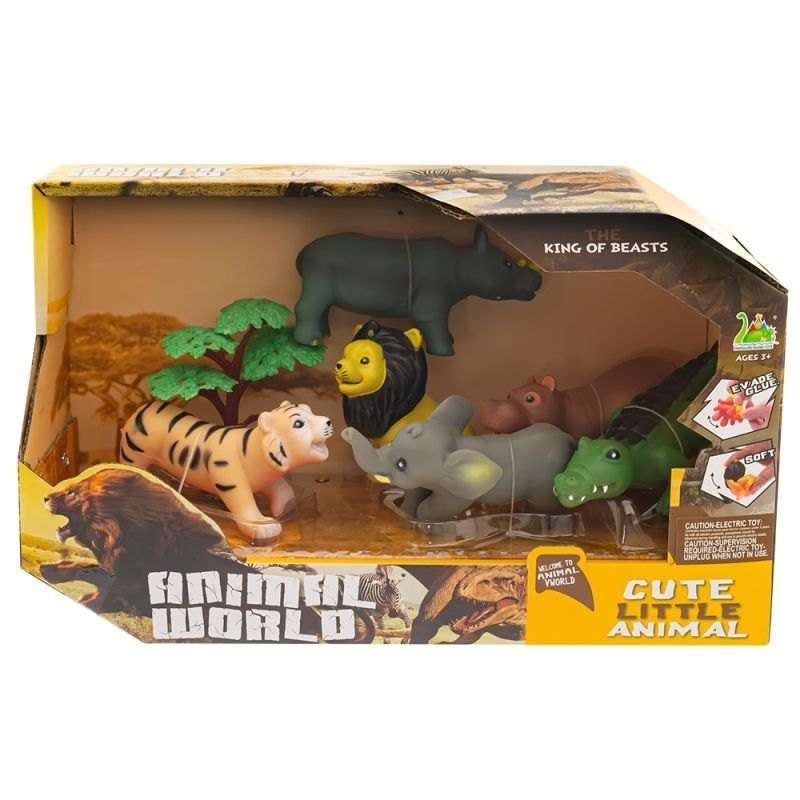 DLA DZIECI ZABAWKA ZESTAW ZWIERZĄTEK