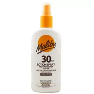 Balsamy i kremy do opalania - MALIBU Lotion Spray SPF30 preparat do opalania ciała 200 ml unisex - miniaturka - grafika 1