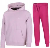 Dresy męskie - 4F OCIEPLANY DZIEWCZÄCY DRES KOMPLET BLUZA SPODNIE / rozm 158 - miniaturka - grafika 1