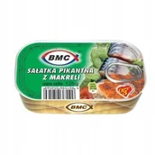 Konserwy i dania rybne - BMC Sałatka Pikantna Z Makreli 125 g - miniaturka - grafika 1