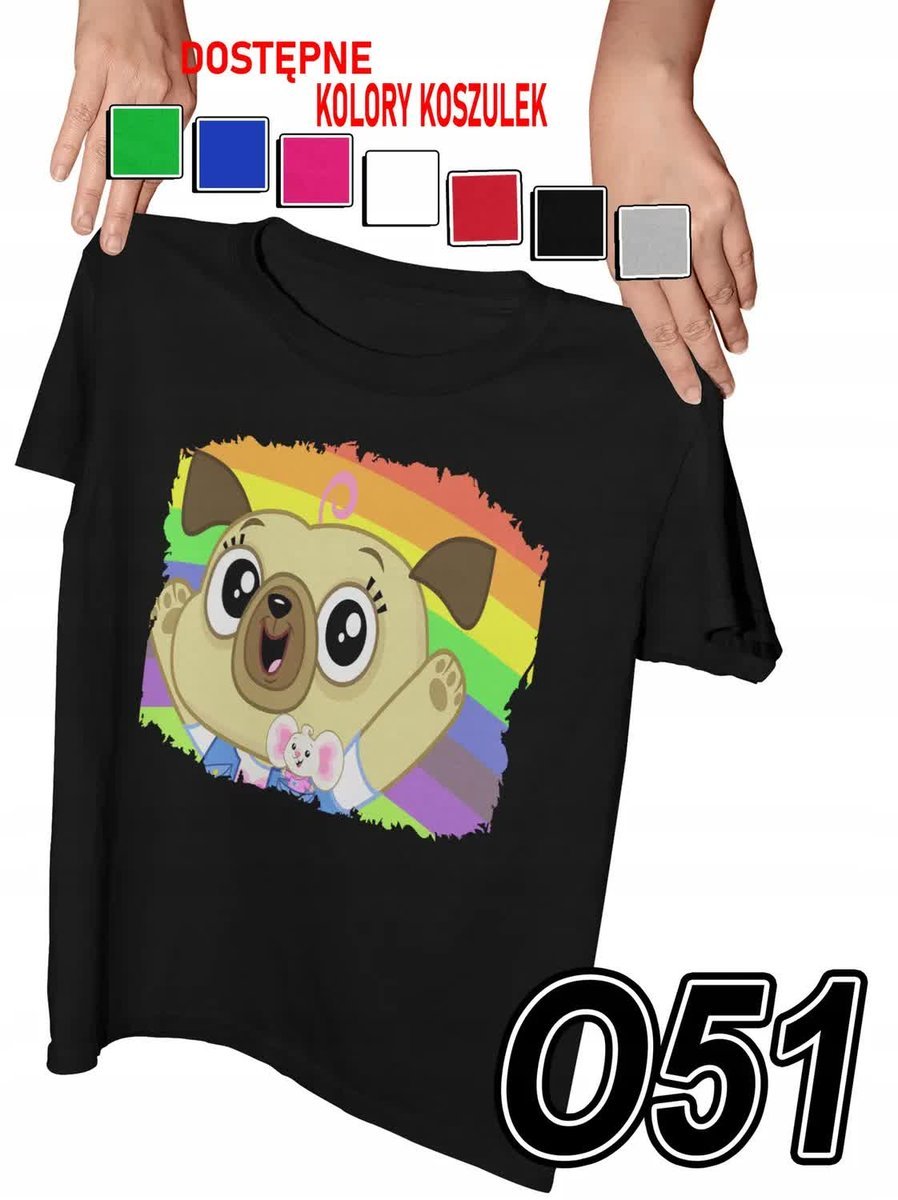 Koszulka Dziecięca Z Nadrukiem Frytka Kartolecia Różne - L 146-152