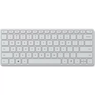 Microsoft Designer Compact Keyboard Wireless Bluetooth Glacier White (21Y-00039)