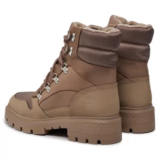 Botki damskie - Trapery Timberland Cortina Valley Wrmln Wp TB0A5Z9Z9291 Taupe Leather - grafika 1