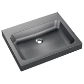 Umywalki - Umywalka konglomeratowa Modo Remix Szara 61 x 49 Axis - miniaturka - grafika 1