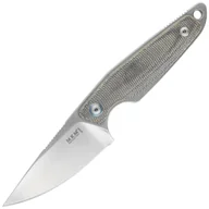 Noże - Nóż MKM Makro 1 Green Canvas Micarta, Stonewashed by Jesper Voxnæs (MKMA01-GC) - miniaturka - grafika 1