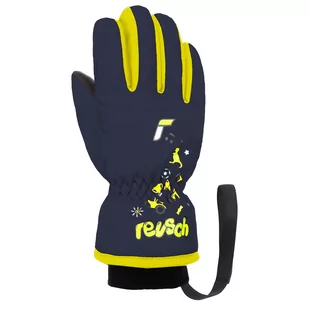Dziecięce Rękawiczki REUSCH KIDS 62/85/105/4955 – Niebieski - Odzież trekkingowa męska - miniaturka - grafika 1