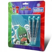 Kredki, ołówki, pastele i pisaki - Długopisy Żelowe 3 Sztuki + Plakat Pidżamersi - miniaturka - grafika 1