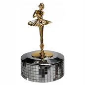 Pozytywki dla dzieci - Pozytywka baletnica Swarovski | Rozmiar: 8x14 cm | SKU: HP122-0152 - miniaturka - grafika 1