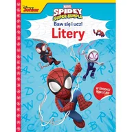 Literatura popularno naukowa dla młodzieży - Baw się i ucz! Litery Marvel Spidey i Super-kumple - miniaturka - grafika 1
