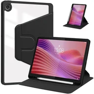 Etui do tabletów - Eleganckie etui pencil obrotowe kolor czarny do Lenovo Tab 10.1 TB311FU WiFi LTE TB311XU 2025 - miniaturka - grafika 1