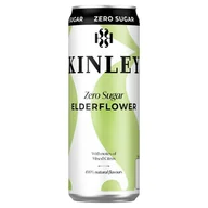 Napoje gazowane - Kinley Elderflower Napój gazowany 250 ml - miniaturka - grafika 1